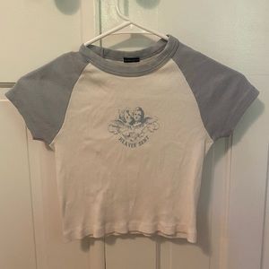 Brandy Melville Cropped Heaven Sent Bella Top